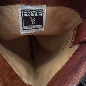 Frye Tan Leather Interior